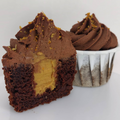 Cupcake au chocolat-orange