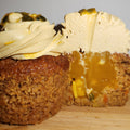 Cupcake mangue–fruit de la passion