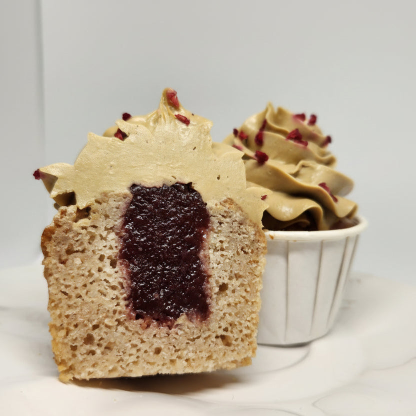 Cupcake pistache & framboise