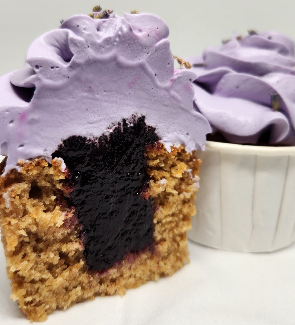 Cupcake Lavande & Myrtille