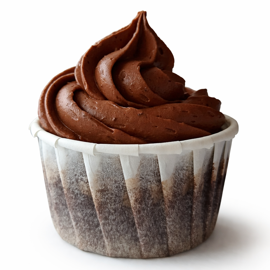 Cupcake chocolat-cerise